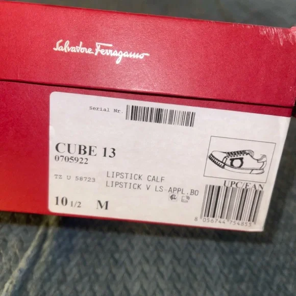 Salvatore Ferragamo | Shoes | Red Ferragamo Sneakers | Poshmark display picture 1